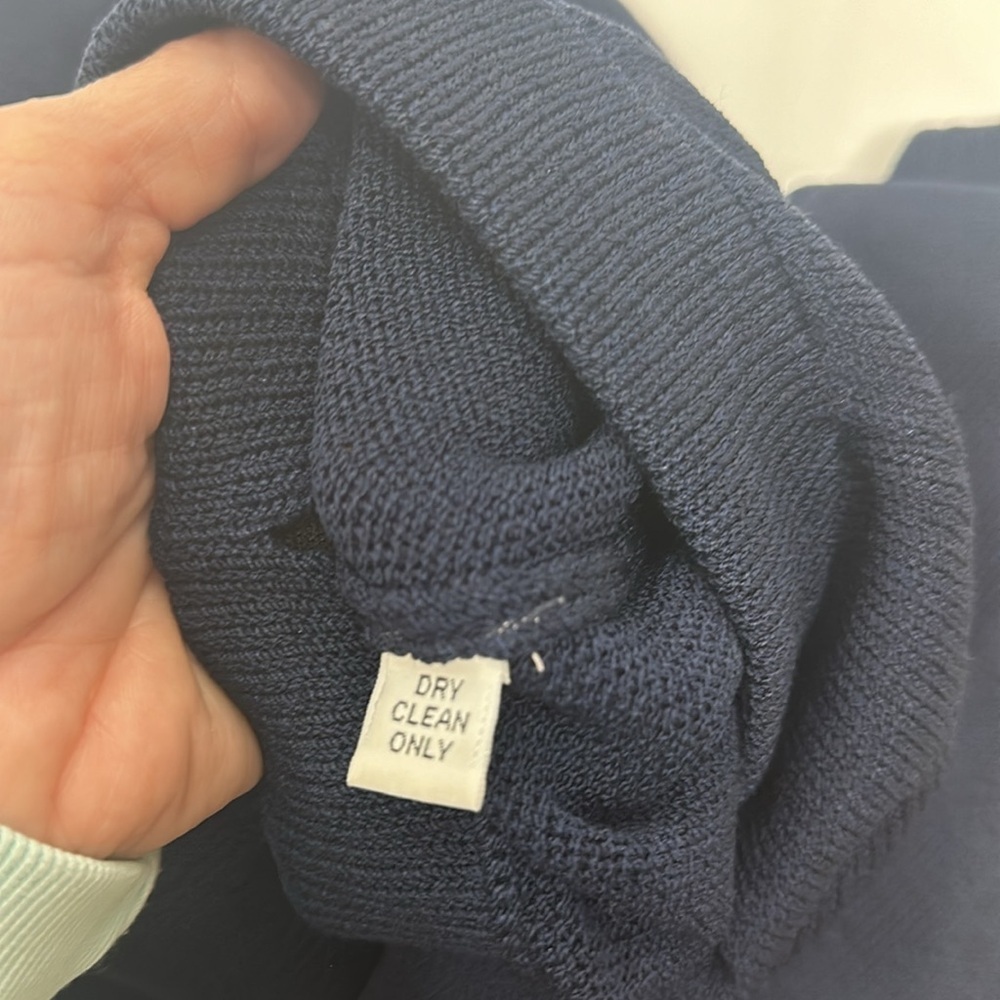 St. John Separates Santana knit blue pants size 10 - Picture 10 of 11